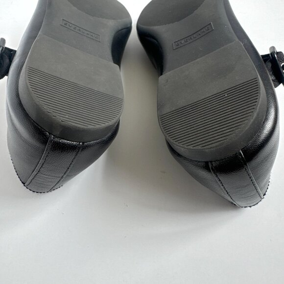 Like NEW Everlane Black The Day Buckle Mary Jane - Sz 7 - Picture 8 of 10